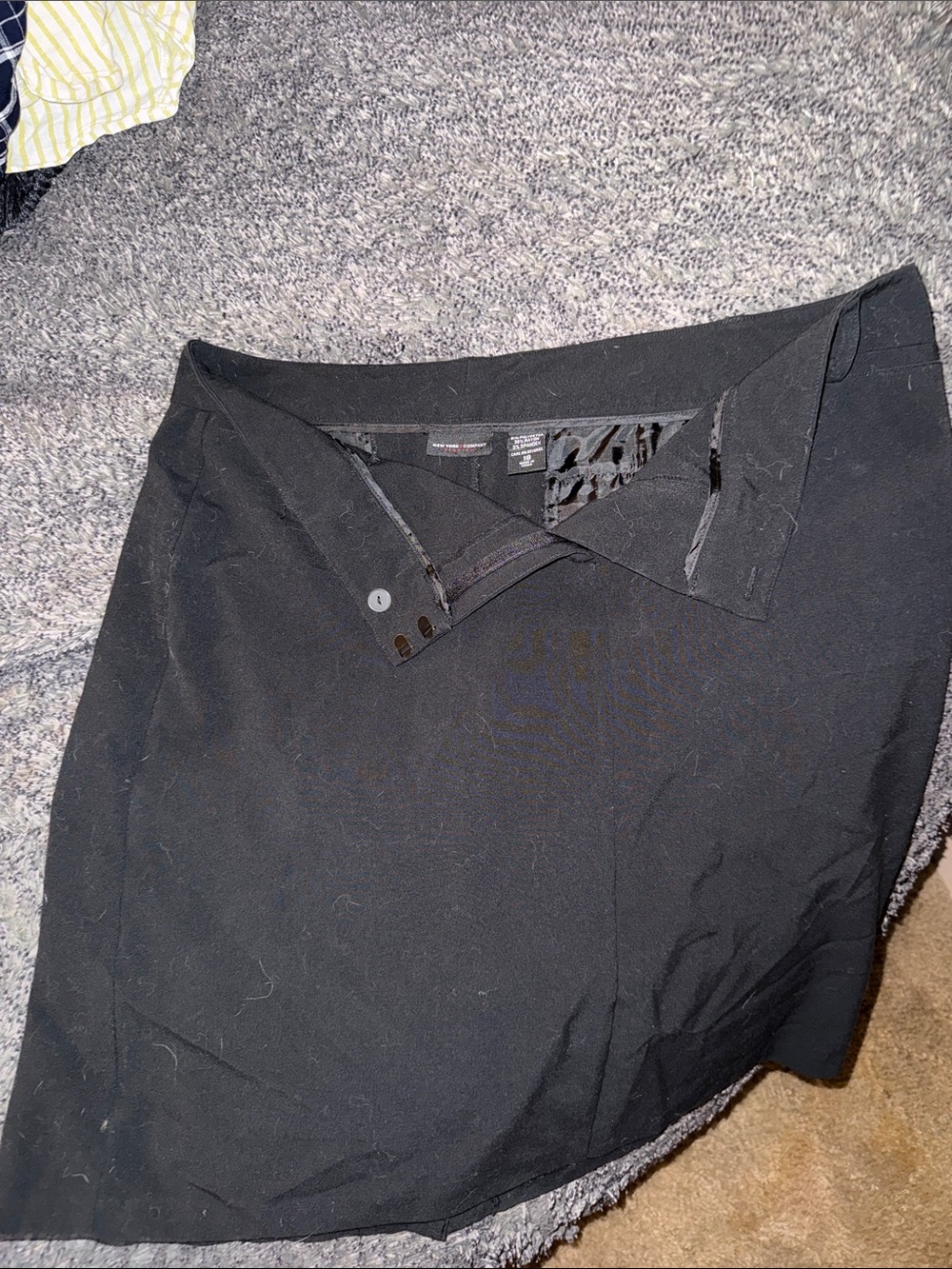 New York & Company Black Pencil Skirt